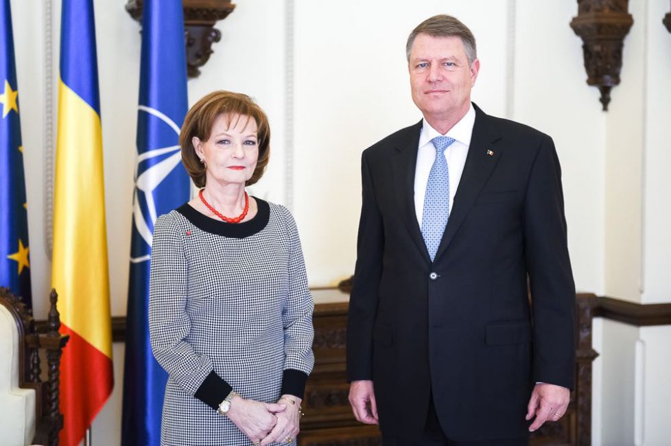 Presedintele Klaus Iohannis si Principesa Mostenitoare Margareta 23martie2017 ©Dragos Asaftei