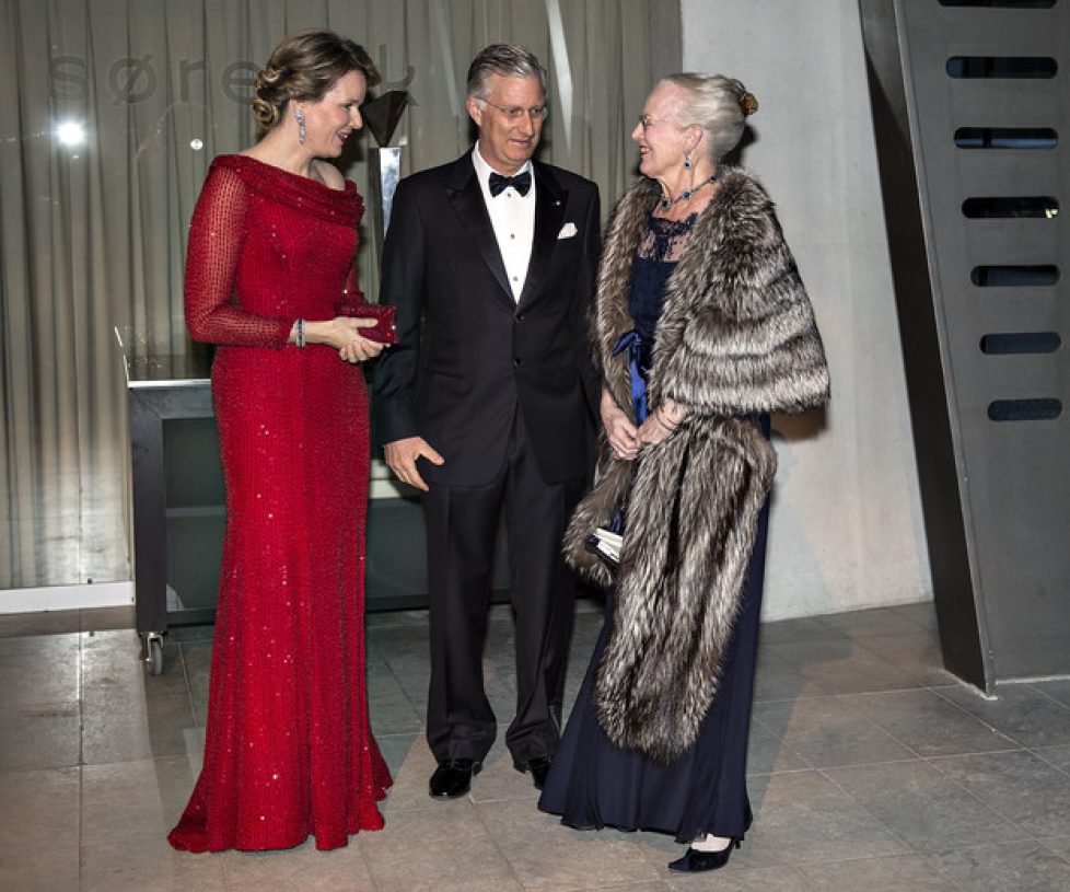 Belgisk aften - Kong Philippe og Dronning Mathilde af Belgien på statsbesøg i Danmark, Dronning Margrethe