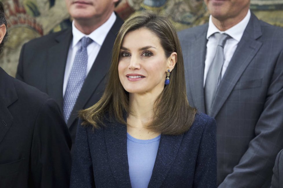 Queen+Letizia+Attends+Audiences+Zarzuela+Palace+TFL_He9VP4il