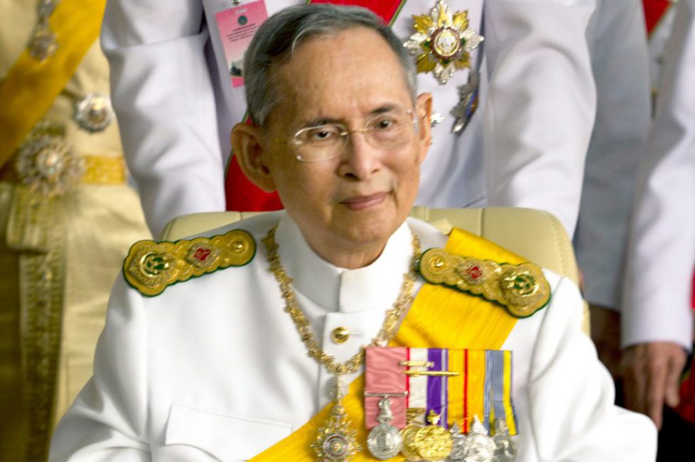 Thailand's king Bhumibol Adulyadej smiles on his birthday