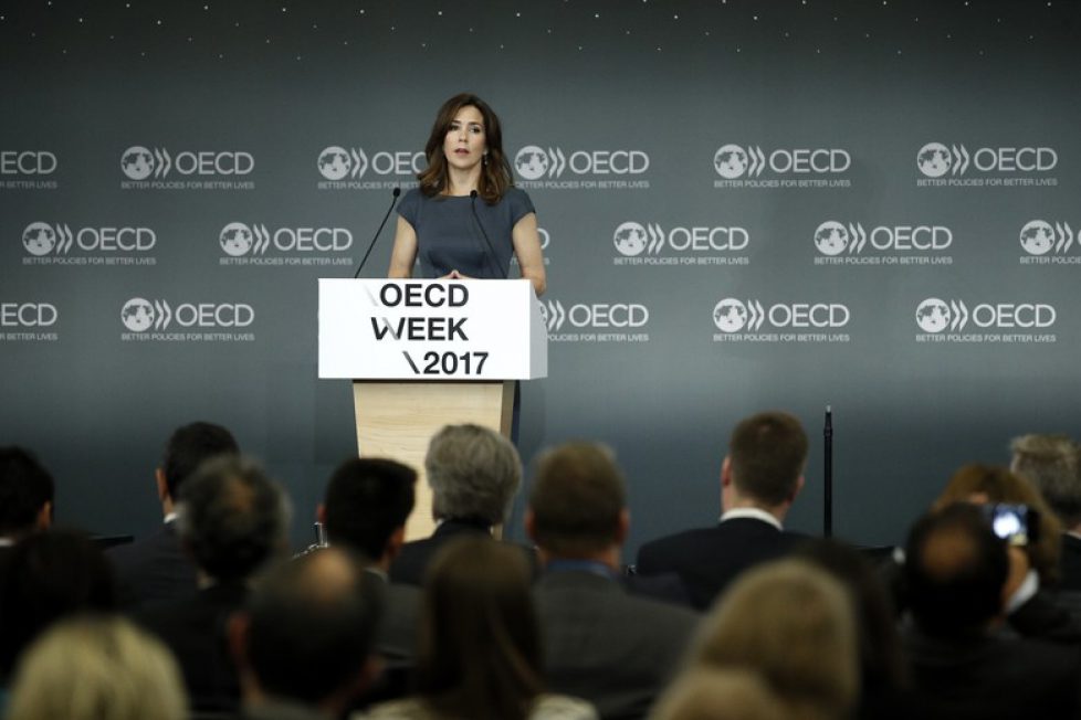 OECD Forum in Paris, Kronprinsesse Mary