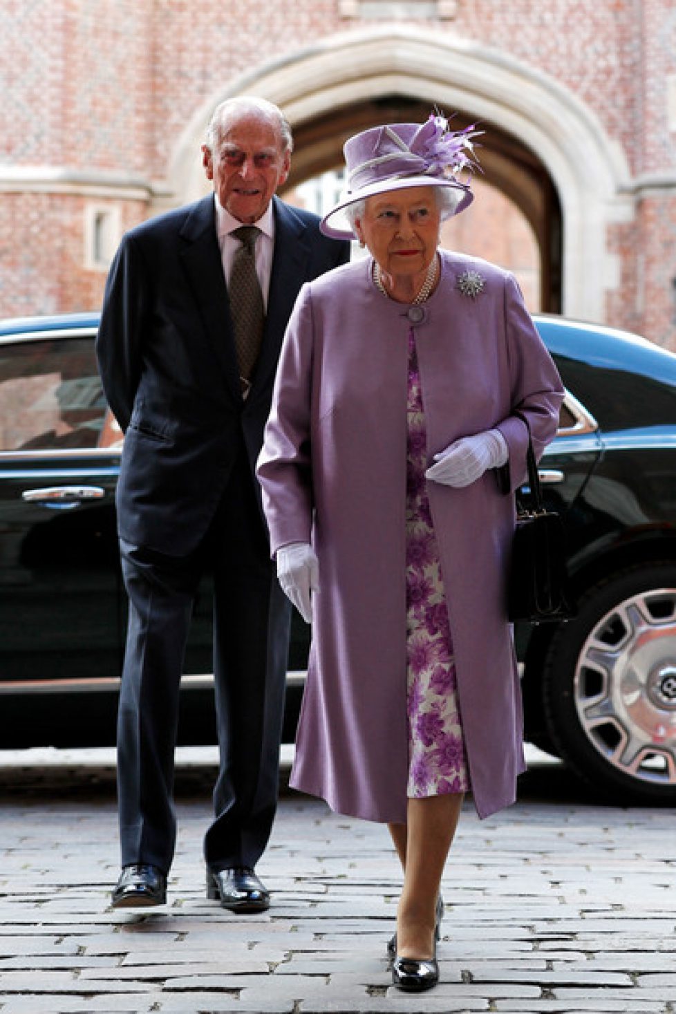 Queen+Duke+Edinburgh+Attend+Evensong+Celebration+u0LZRqmTEhOl