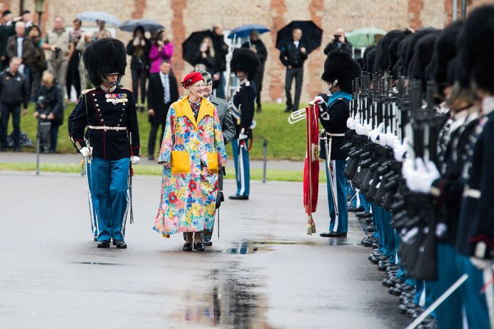 Modtagelse af Hendes Majestæt Dronningens ur, Dronning Margrethe, Dronningen