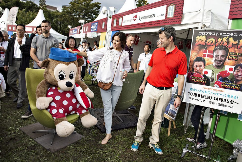 Kronprinsparret og Kronprins til Denmark Festival og Walkathon i Tokyo, Kronprinsparret