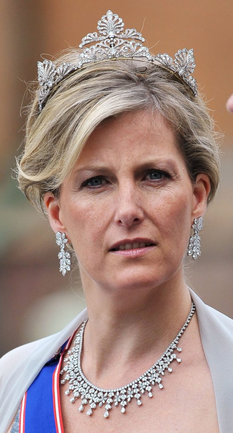 La parure de diamants de la comtesse de Wessex Noblesse & Royautés