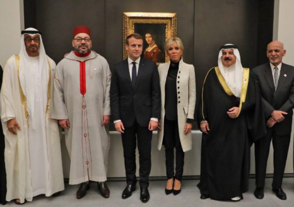 Inauguration du musée du Louvre Abu Dhabi