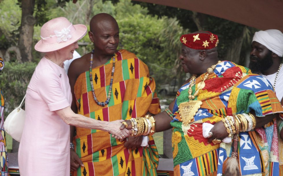 Ghana Denmark Queen Margrethe II