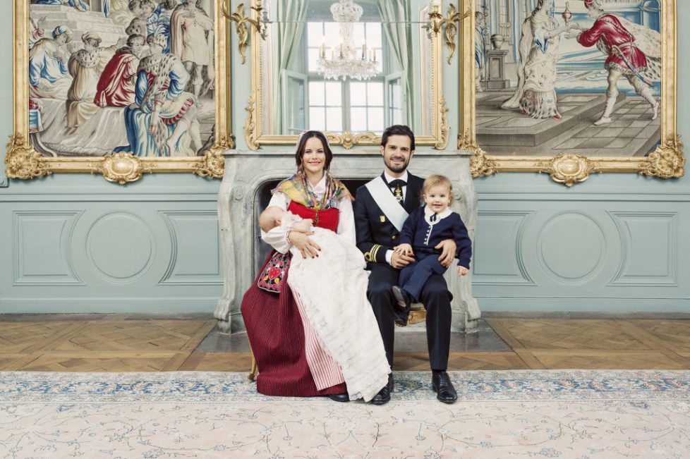 H.K.H. Prins Gabriels dop i Drottningholms Slottskyrka 1 december 2017 / HRH Prince Gabriel’s christening at Drottningholm Palace Chapel, December 1, 2017