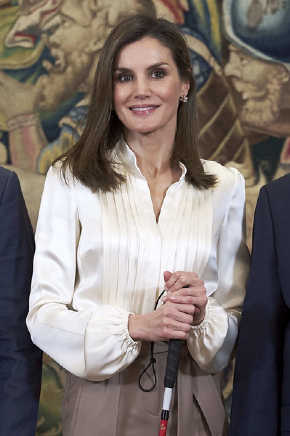 Queen+Letizia+Spain+Attend+Audiences+Zarzuela+dmmCFEXNzOal