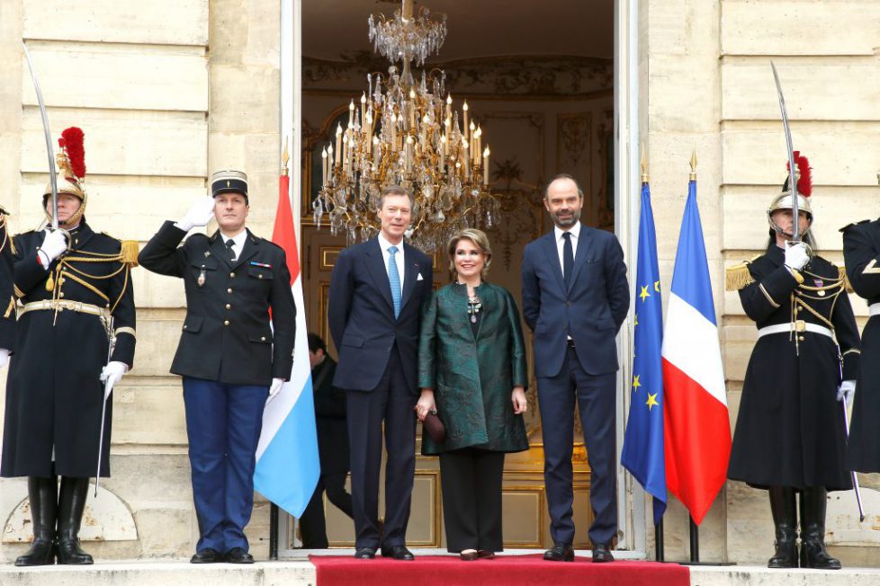 Accueil à l’Hôtel de Matignon