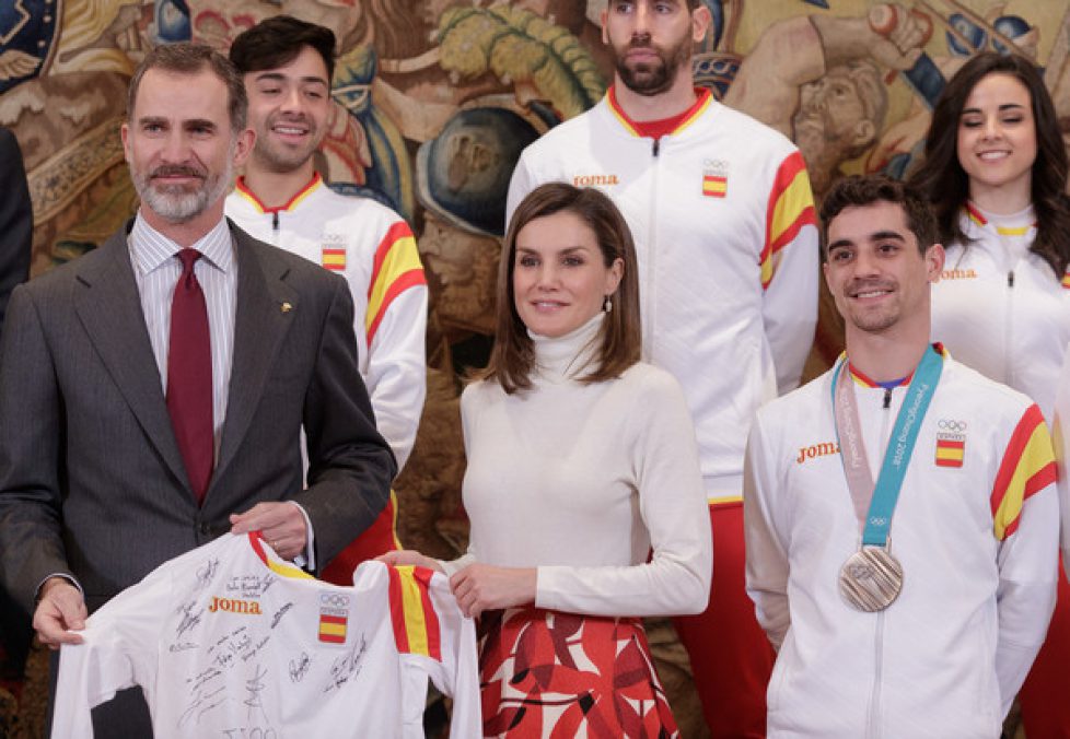 Spanish+Royals+Receive+Olympic+Team+Zarzuela+NSC9FNbLXghl