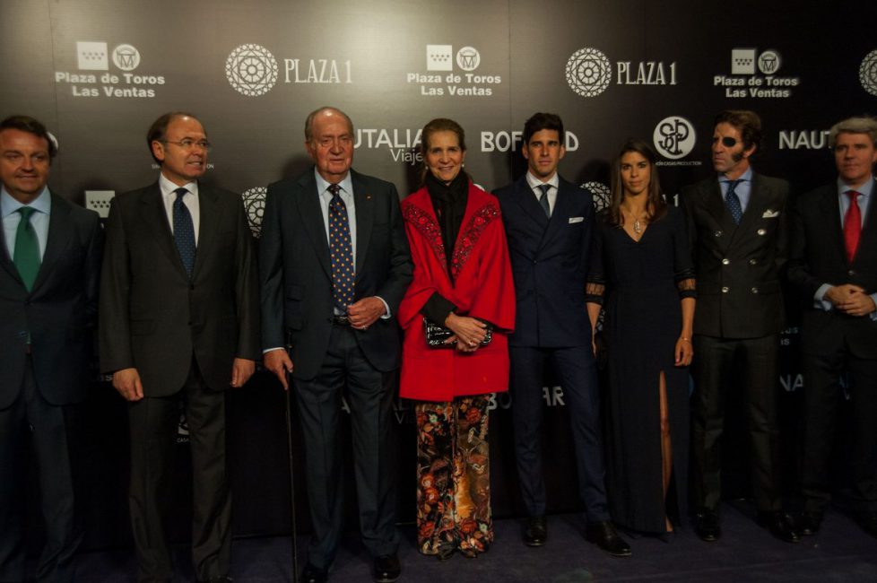 Juan Carlos et Elena d’Espagne à la présentation du programme de la San Isidro