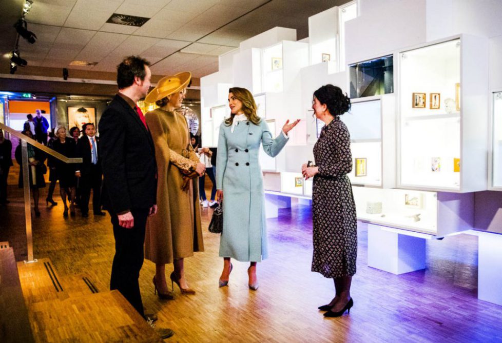 koningin-maxima-en-koningin-rania-gemeentemuseum