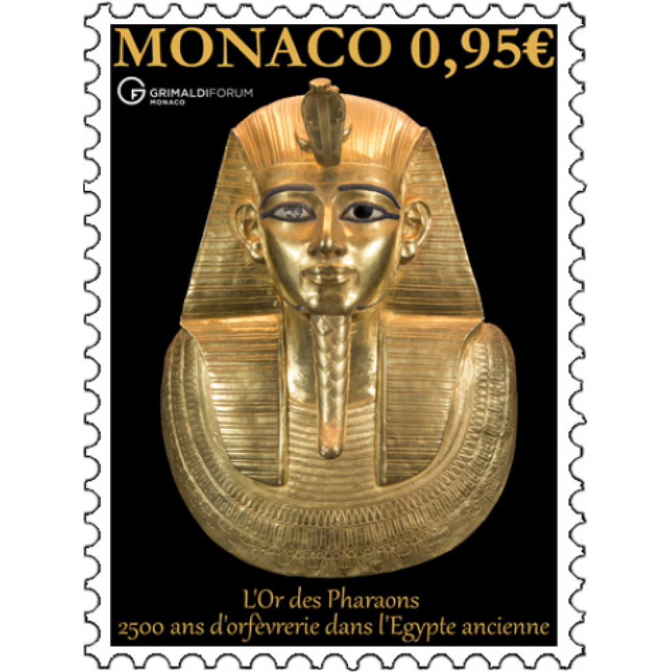 Un timbre pour l’exposition « L’or des pharaons »