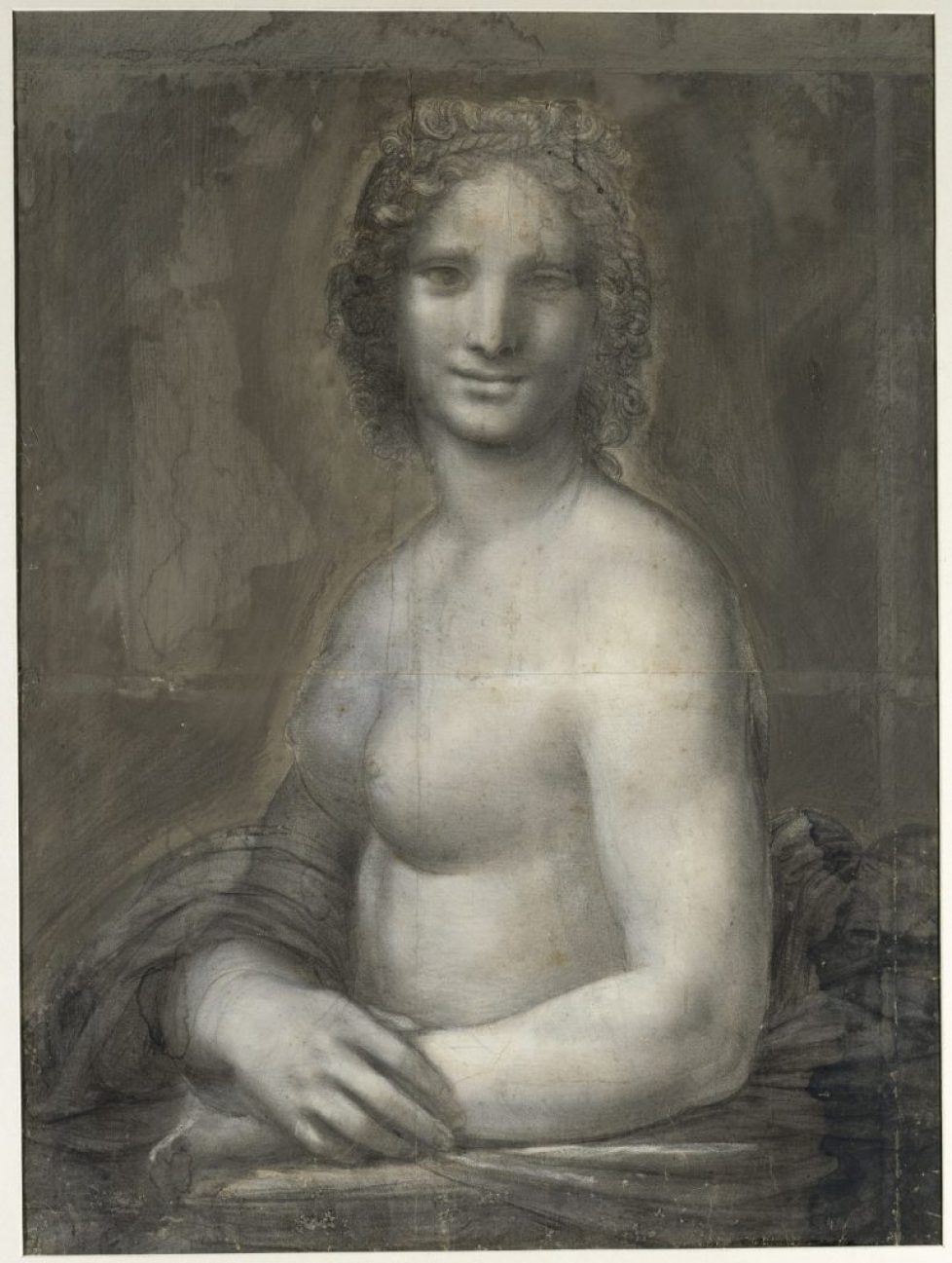 Vinci Léonard de (1452-1519) (école de). Chantilly, musée Condé. DE32.
