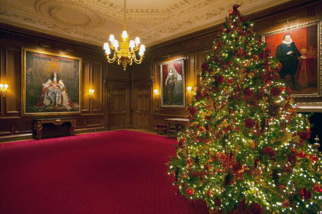 Décorations de Noël à Holyroodhouse Noblesse & Royautés