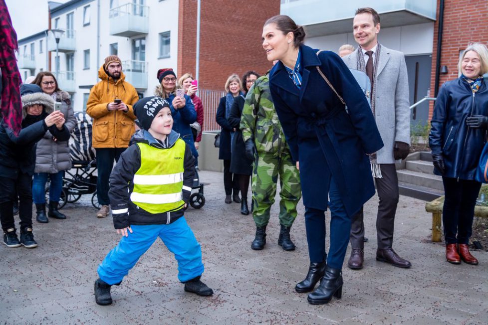 Crown Princess Victoria in Helsingborg