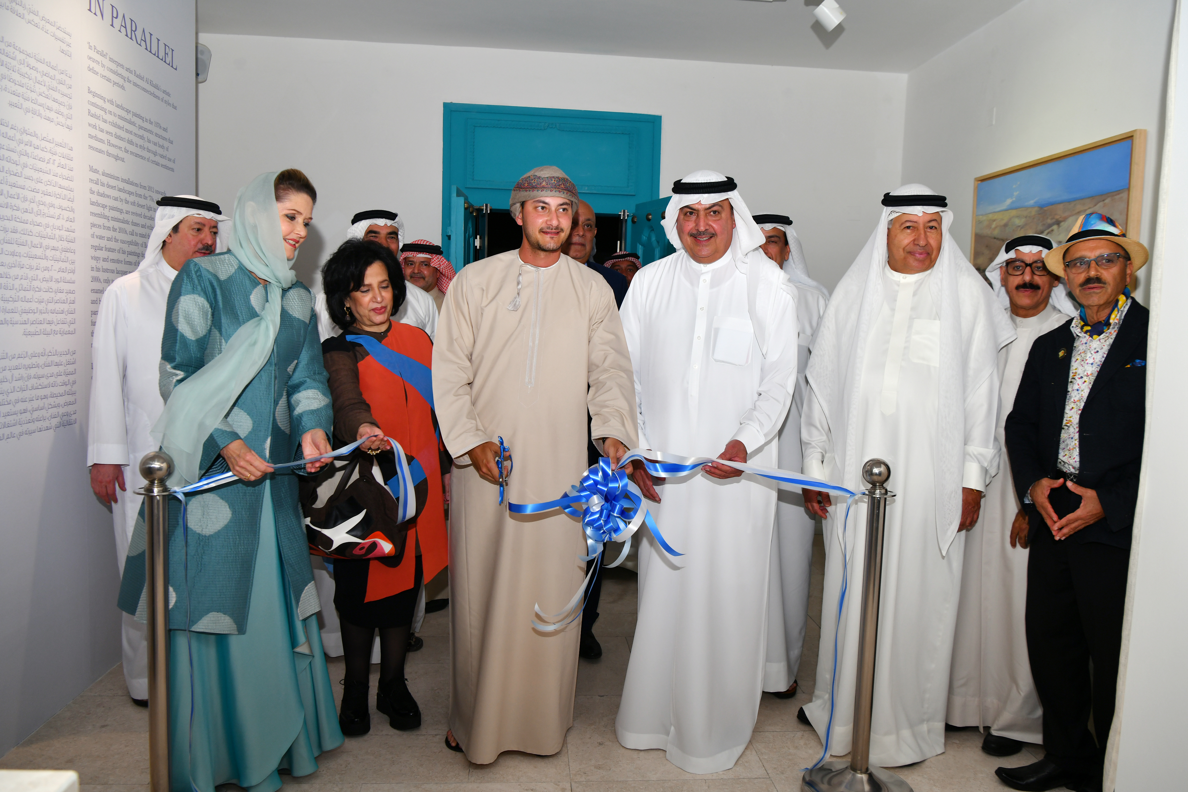 Exposition In Parallel Du Cheik Rashid Al Khalifa à Oman Noblesse