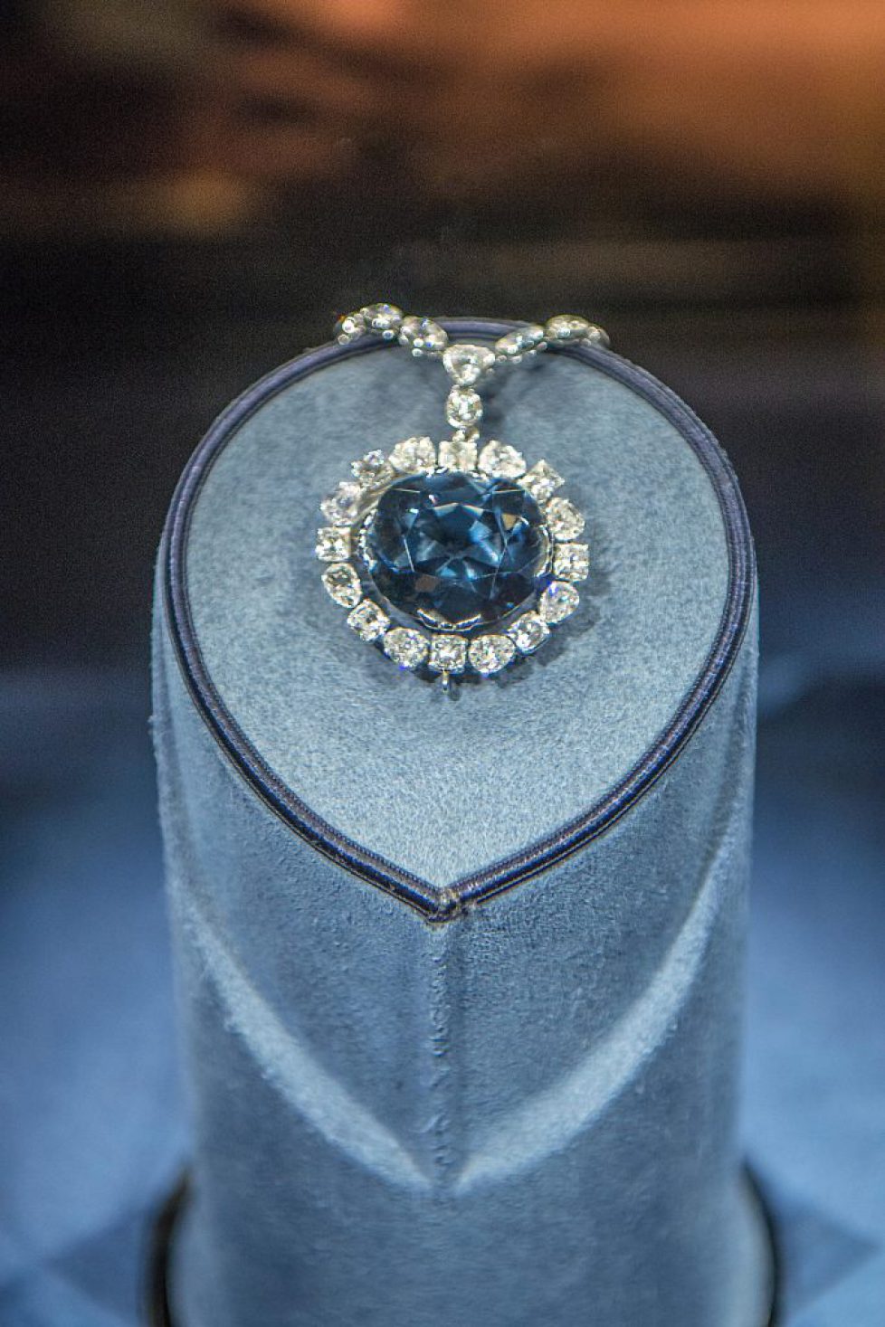 Hope Diamond, Natural History Museum, Washington, DC, USA (Editorial Usage Only)