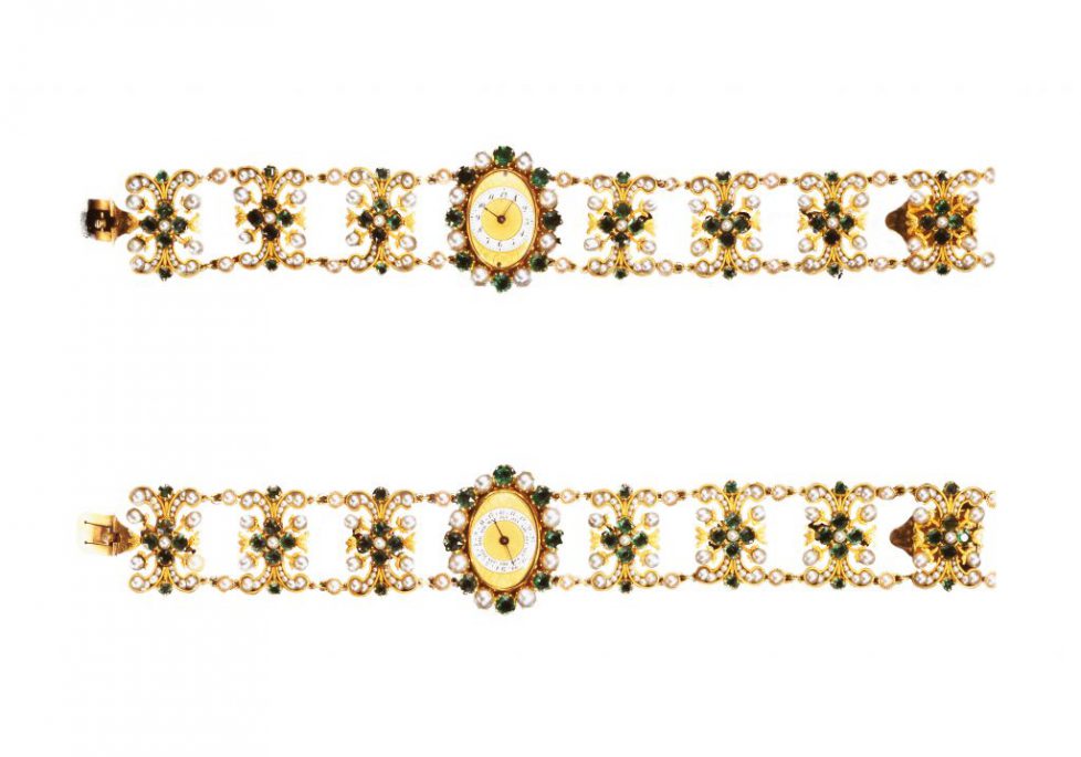 Les bracelets montres de la princesse Auguste-Amélie