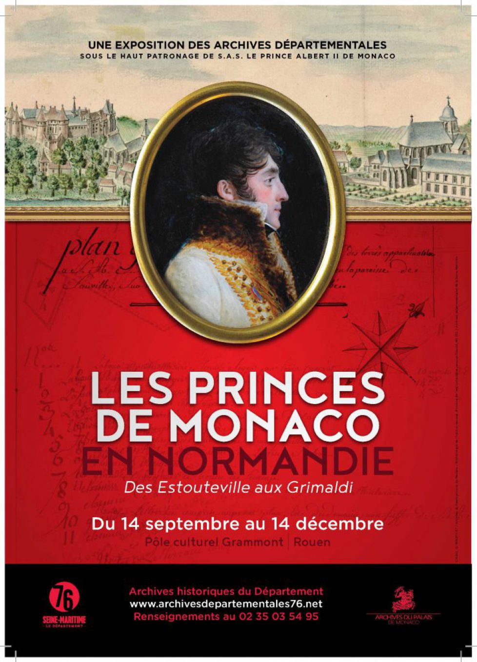 Exposition « Les princes de Monaco en Normandie »