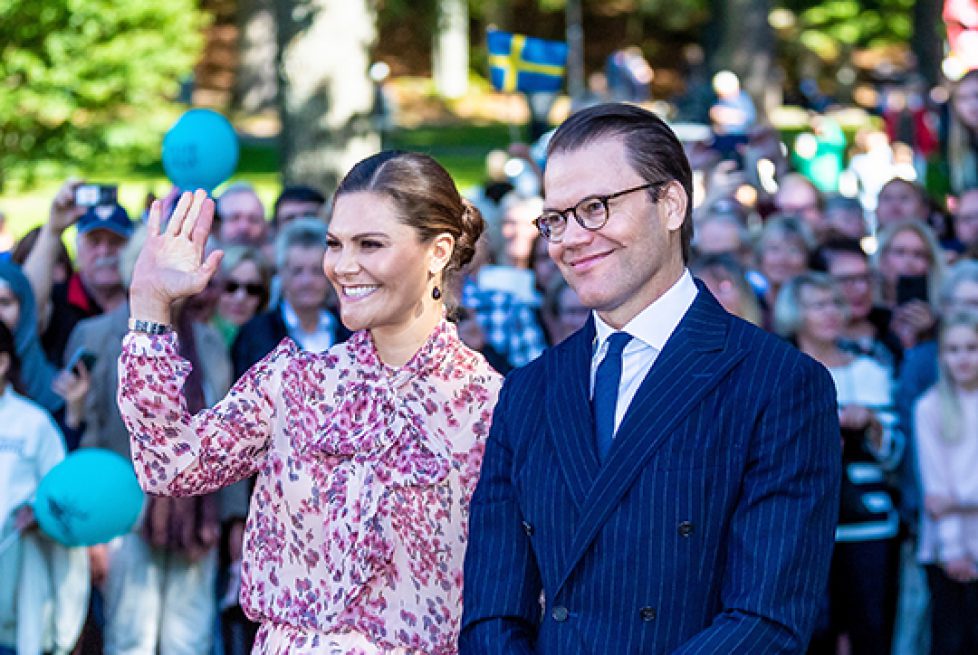 Swedish Crown Princess Couple in Alingsås