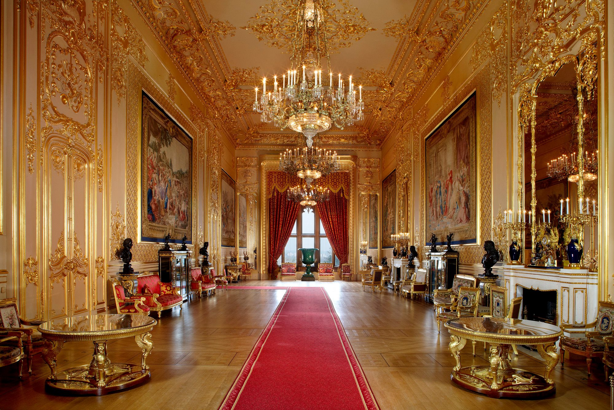 windsor castle living room