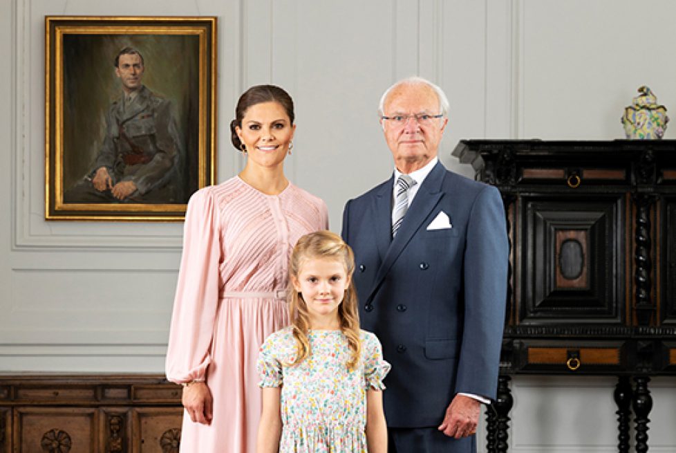 H.M. Konung Carl XVI Gustaf / HM King Carl XVI Gustaf / H.K.H. Kronprinsessan Victoria / HRH Crown Princess Victoria / H.K.H. Prinsessan Estelle / HRH Princess Estelle