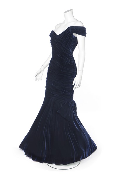 Robe de soirée Diana Bleu Nuit