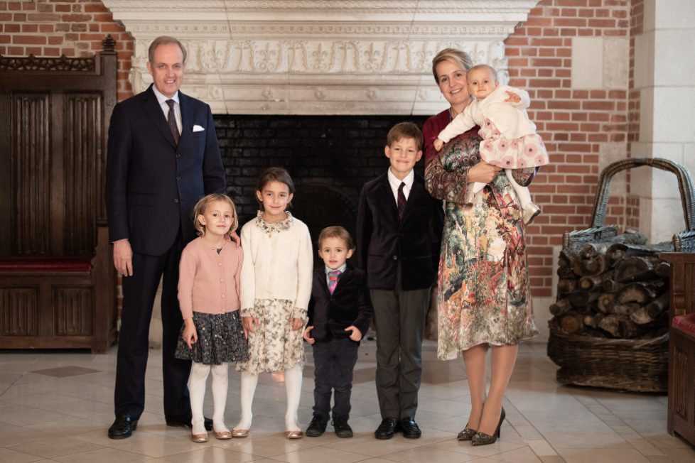 Photo session du Prince Gaston d’Orléans pour son 10 ème anniversaire