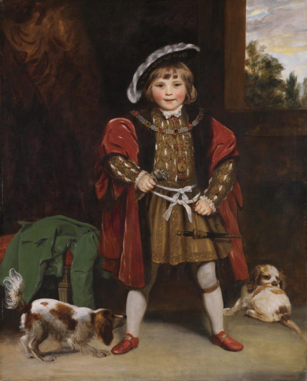 Master Crewe as Henry VIII c.1775 by Sir Joshua Reynolds 1723-1792