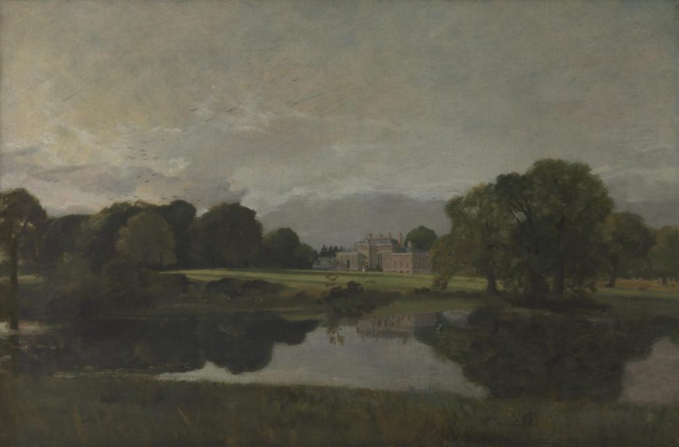 Malvern Hall, Warwickshire 1809 by John Constable 1776-1837