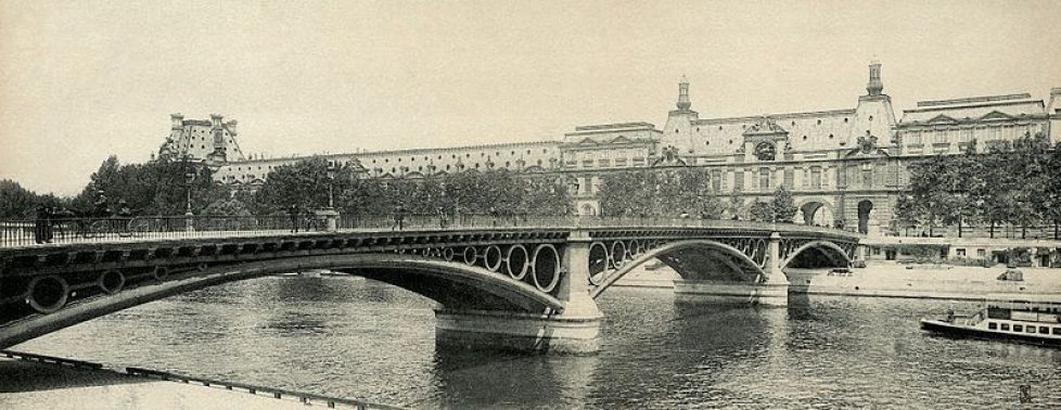 Pont_du_Carrousel en 1900