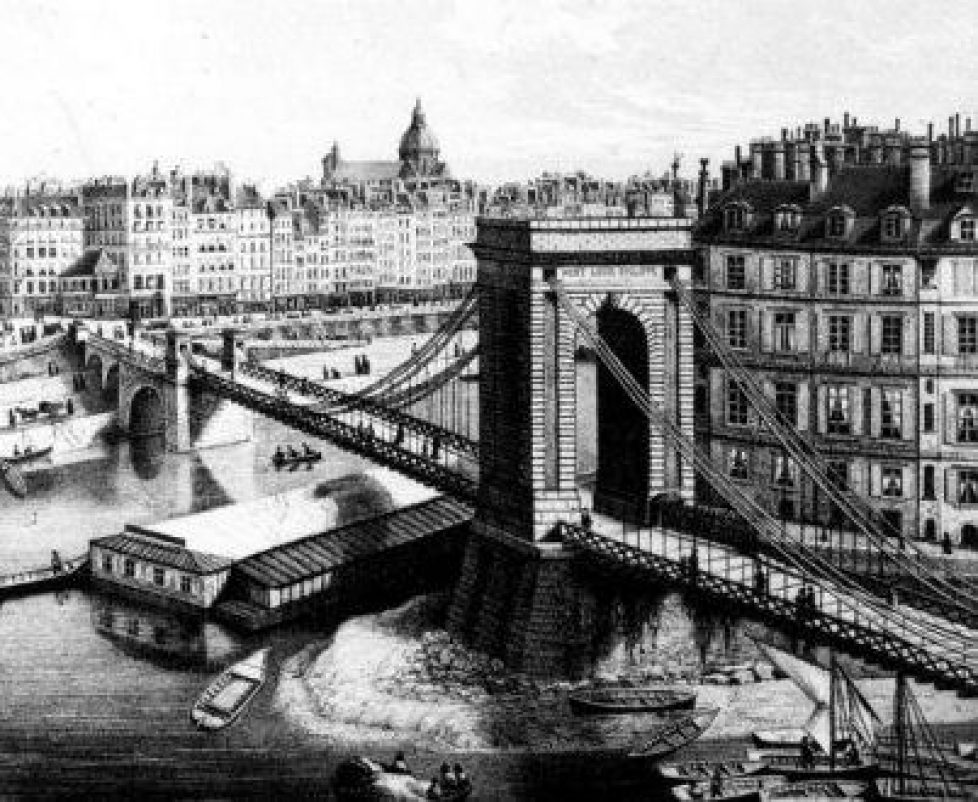 pont Louis Philippe suspendu