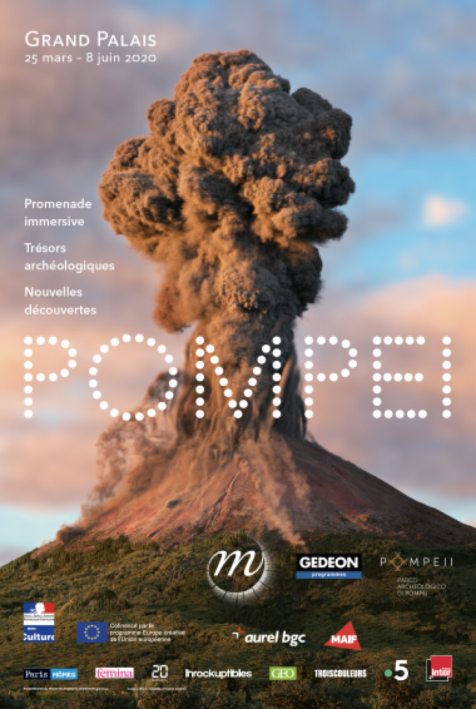 Visite virtuelle de l’exposition « Pompéi » au Grand Palais