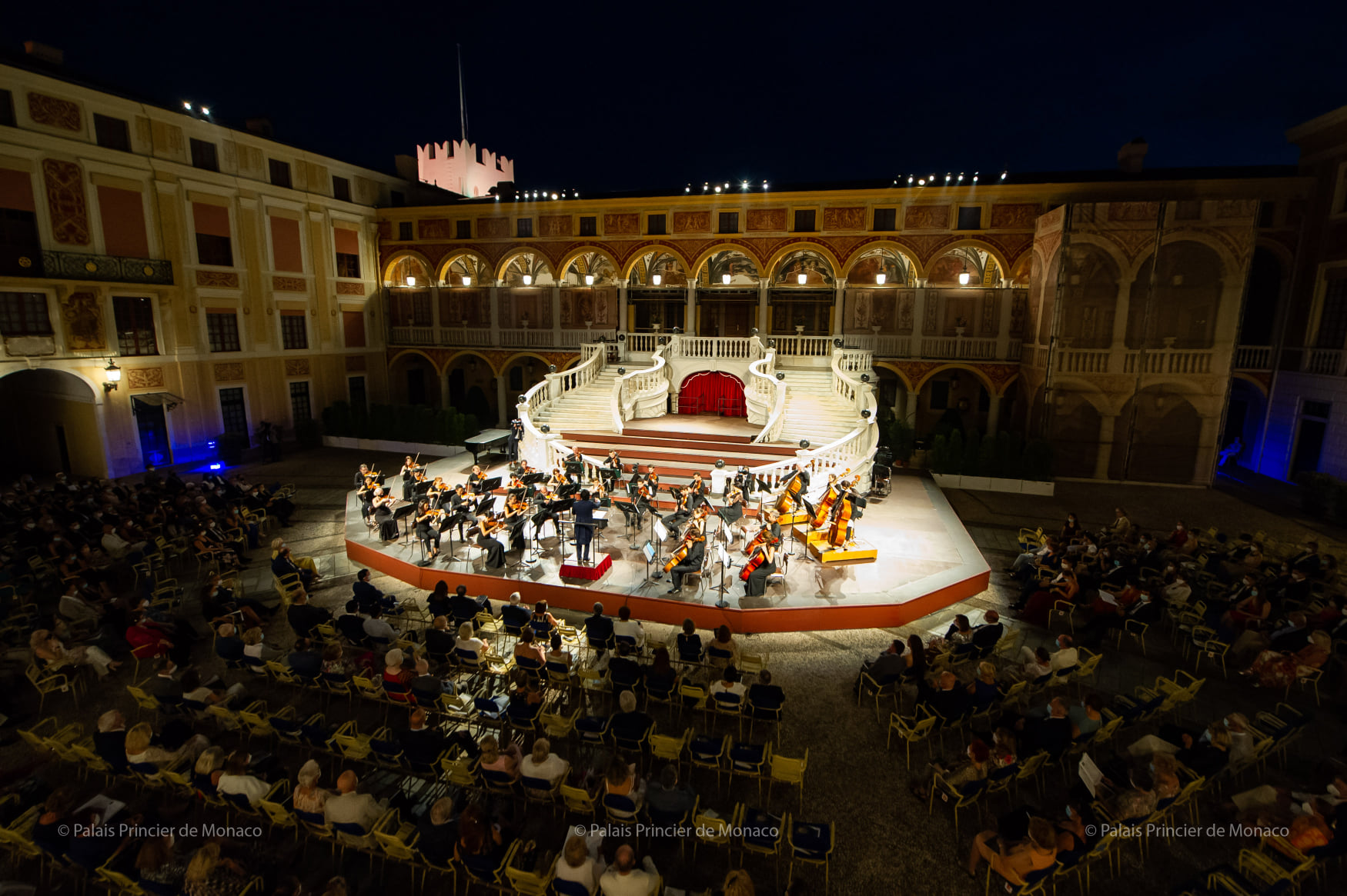 Concert philharmonique au Palais de Monaco Noblesse & Royautés