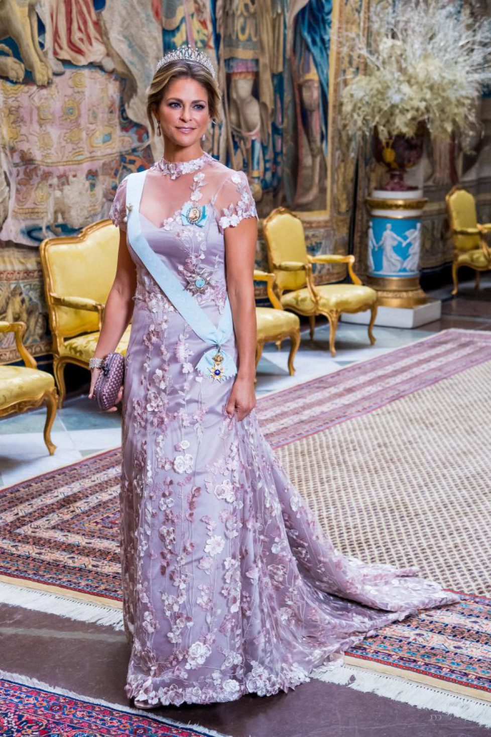 Die schwedischen Royals beim Königsdinner für die Nobelpreisträger