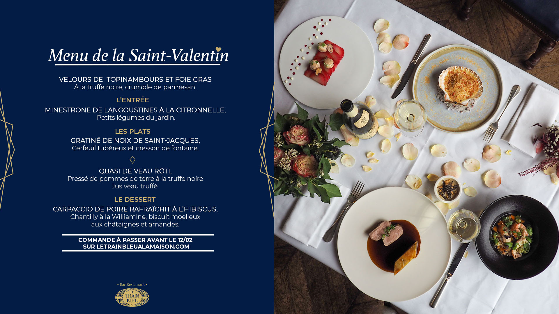 Menu Restaurant Le Train Bleu Gare De Lyon