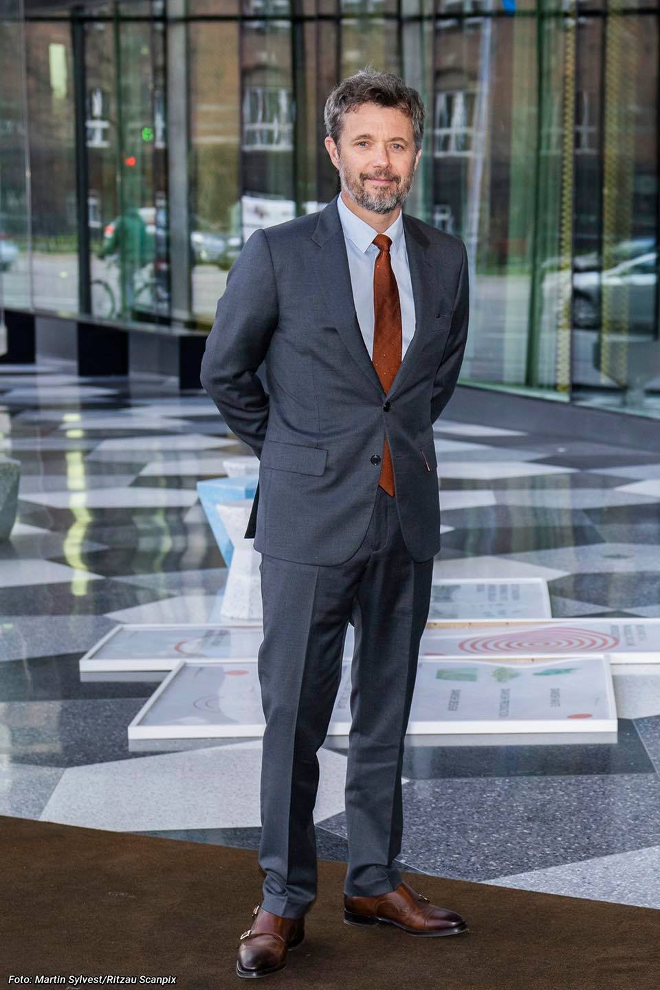 Frederik de Danemark à une réunion sur l’intelligence artificielle