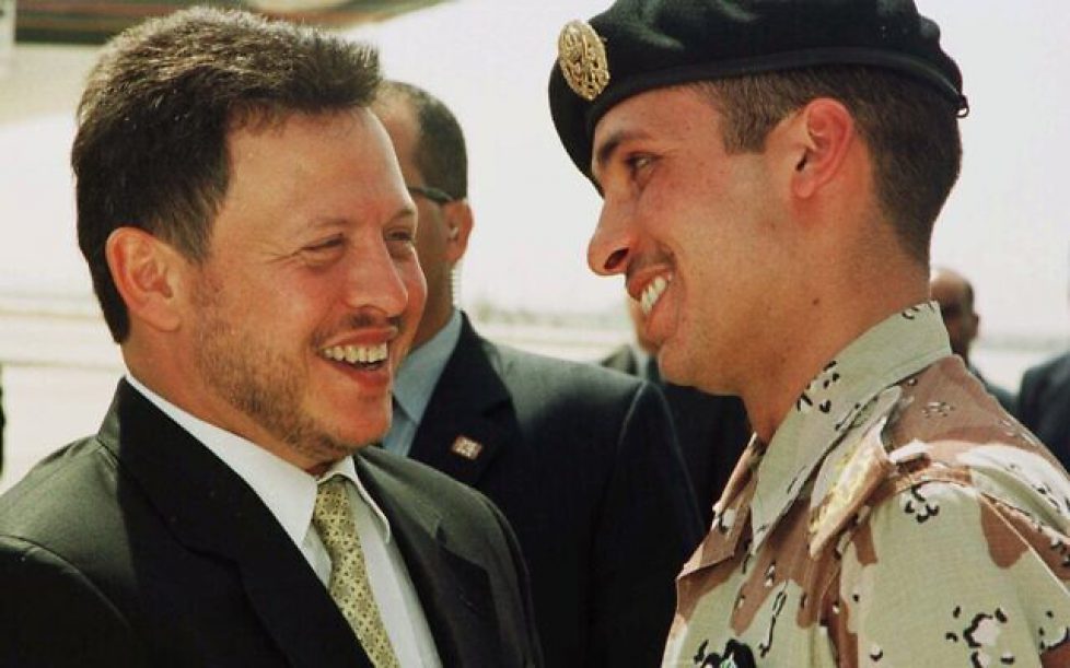 KING ABDULLAH II CROWN PRINCE HAMZEH