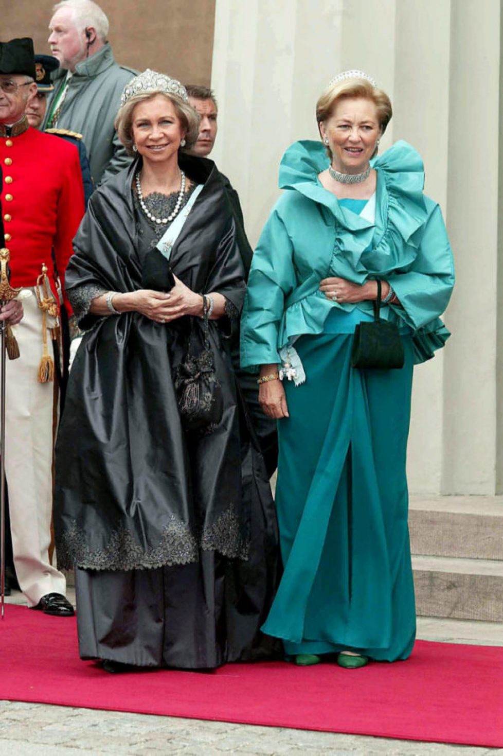 WEDDING OF CROWN PRINCE FREDERIK AND MARY DONALDSON, COPENHAGEN CATHEDRAL, DENMARK - 14 MAY 2004