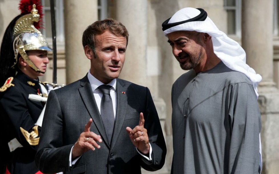 FRANCE-UAE-DIPLOMACY-POLITICS