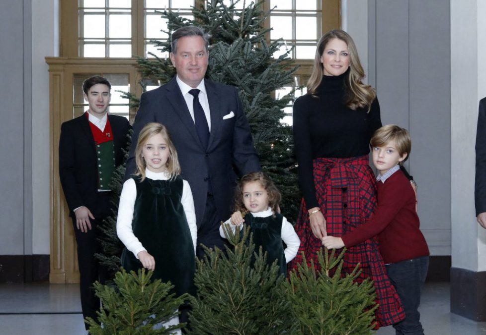 Princess Madeleine With Family - Stockholm
