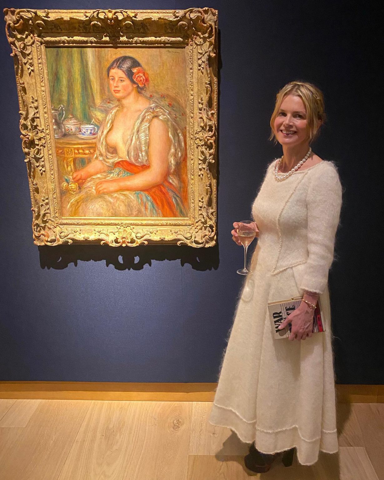 Alexandra Tolstoï à une soirée de Sotheby’s à Londres Noblesse & Royautés