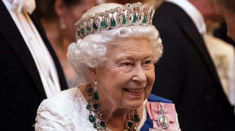 Royals Attend A Reception For The Diplomatic Corps At Buckingham Palace