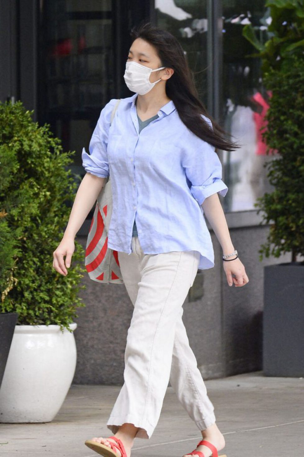 Former Princess Mako Out And About - NYC