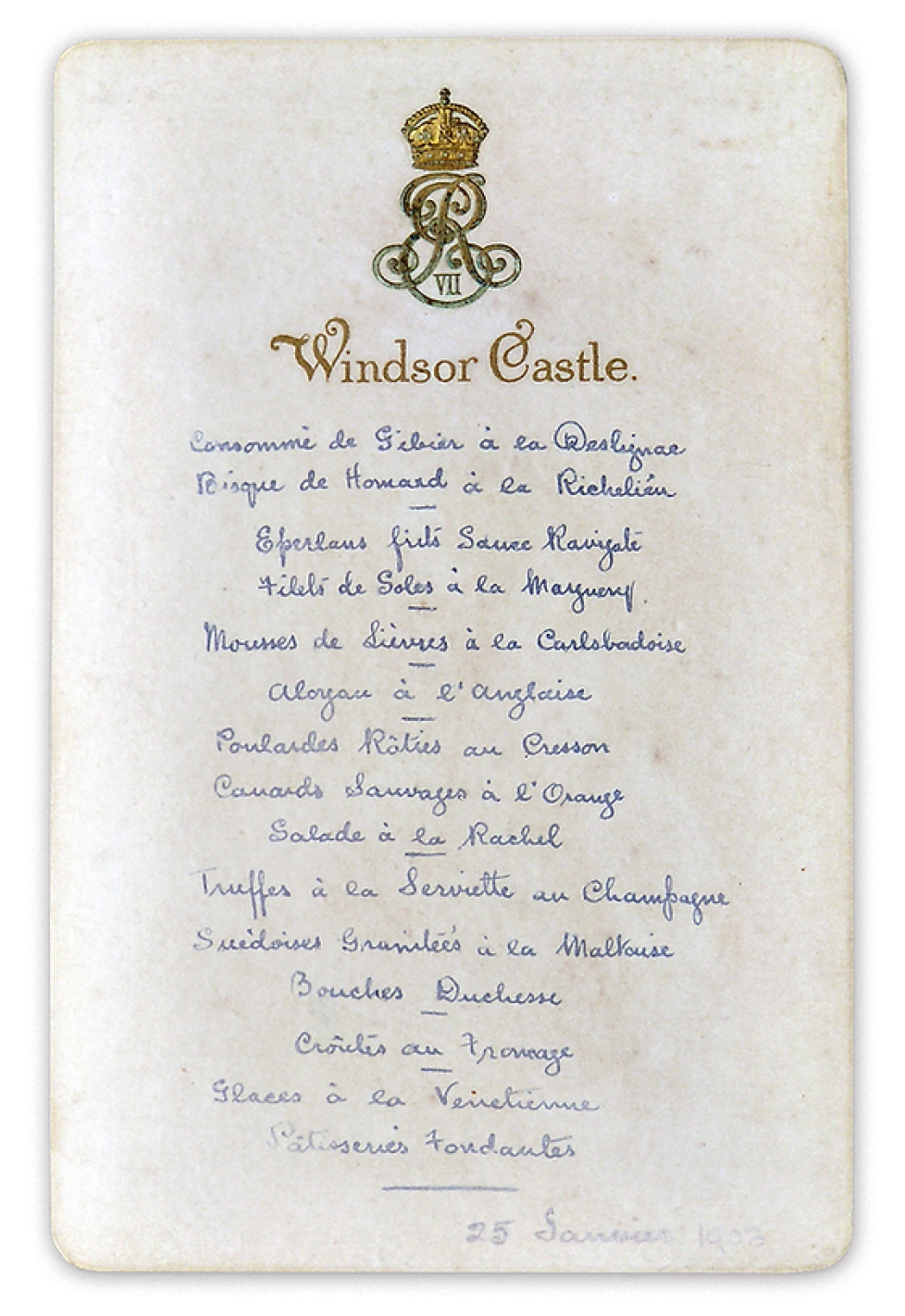 EVII - menu = windsor - 25 January 1903.png