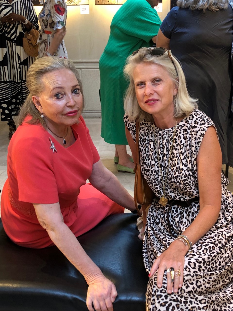 Retrouvailles entre la duchesse de Wurtemberg et sa filleule la