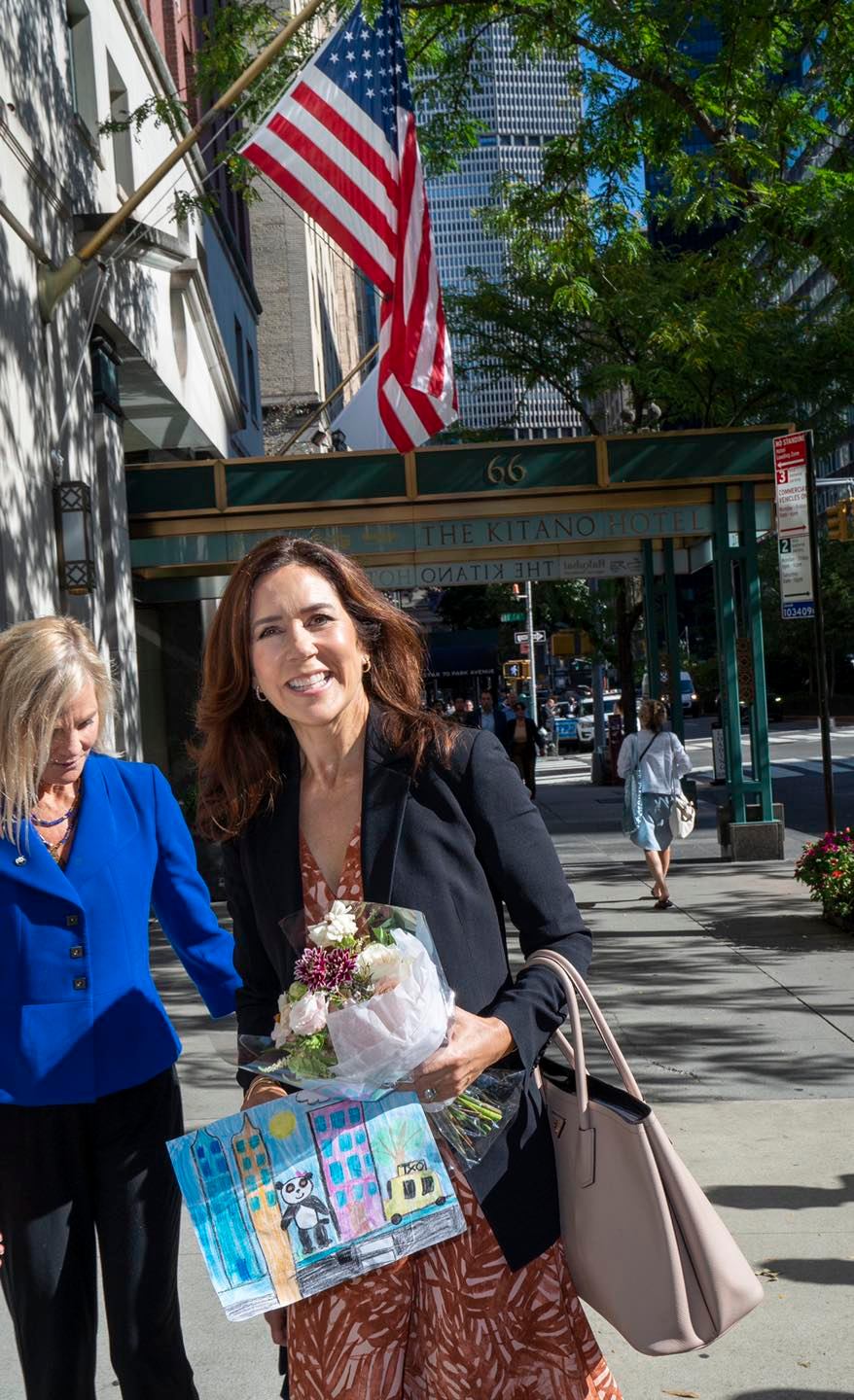 Mary de Danemark à la Scandinavia House à New York Noblesse & Royautés