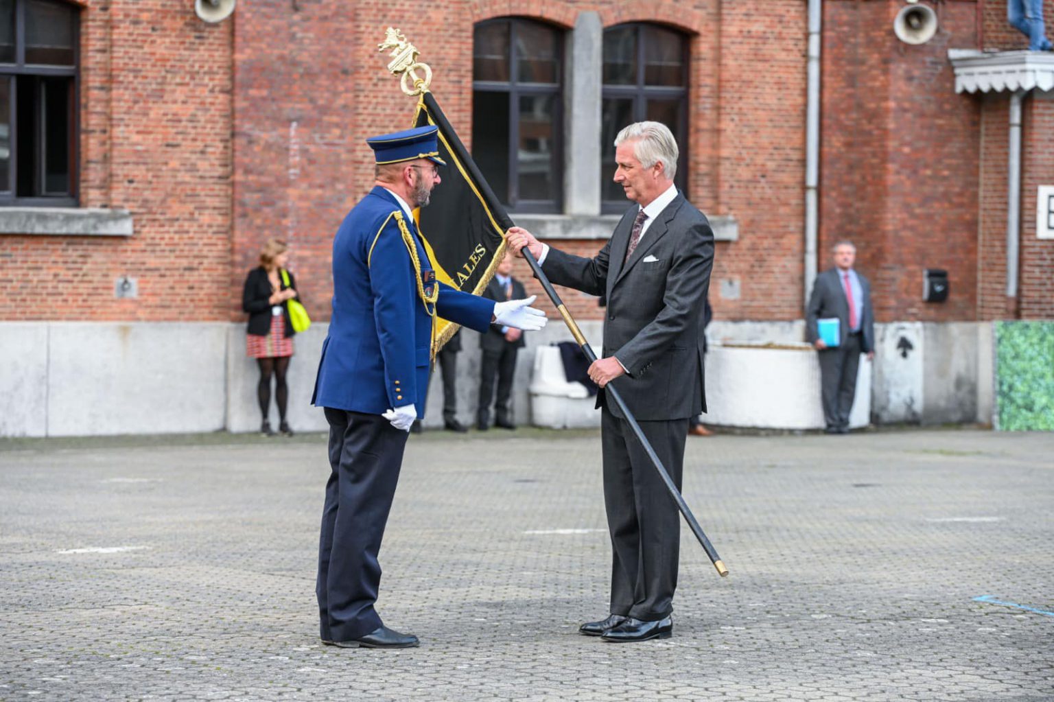 Philippe de Belgique aux 50 ans de la Direction des Unités Spéciales de